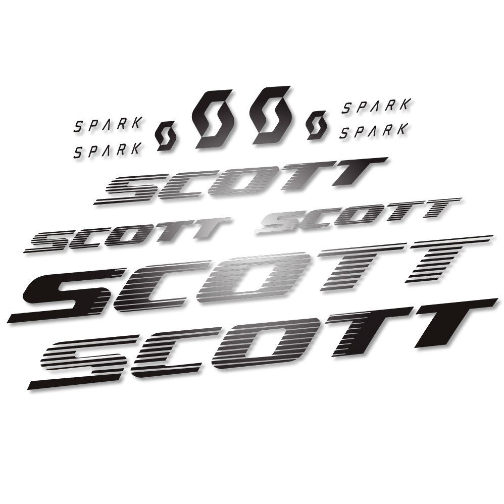 Scott Spark RC 2022 Pegatinas en vinilo adhesivo Cuadro, SIN FONDO (No coincide con letras existentes) (12)