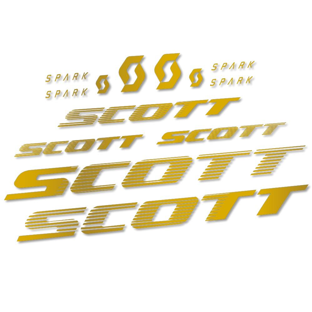 Scott Spark RC 2022 Pegatinas en vinilo adhesivo Cuadro, SIN FONDO (No coincide con letras existentes) (13)