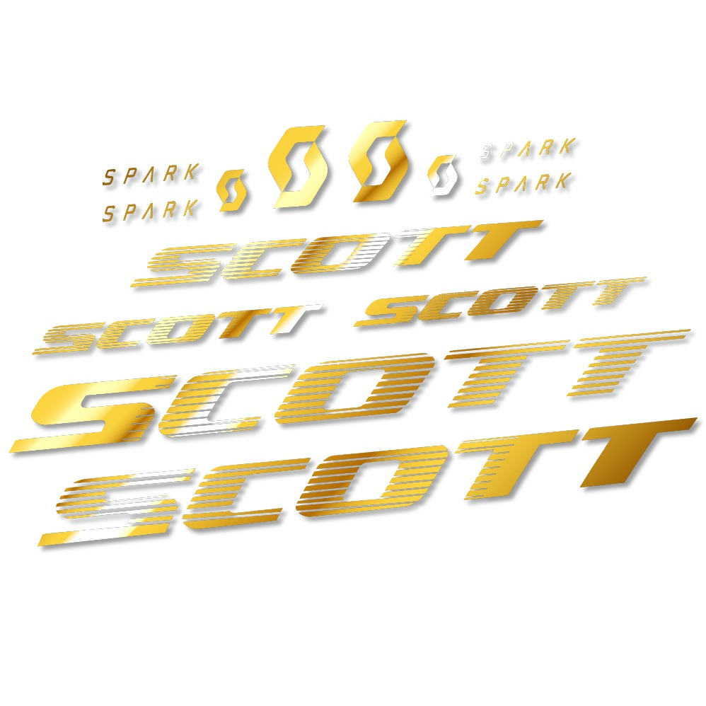 Scott Spark RC 2022 Pegatinas en vinilo adhesivo Cuadro, SIN FONDO (No coincide con letras existentes) (14)