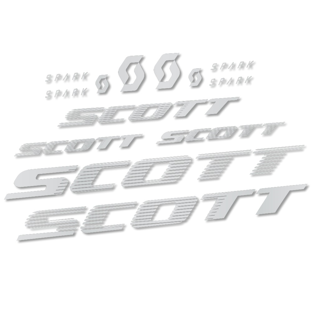 Scott Spark RC 2022 Pegatinas en vinilo adhesivo Cuadro, SIN FONDO (No coincide con letras existentes) (15)