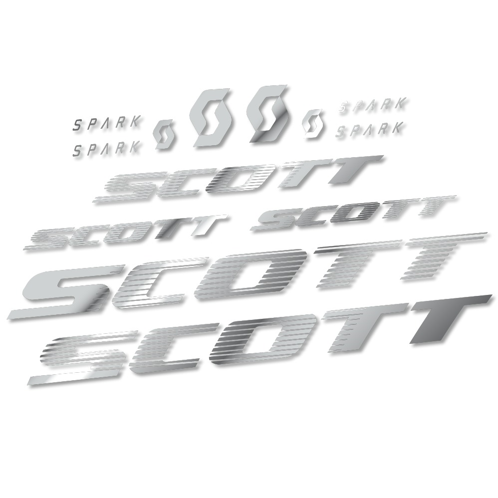 Scott Spark RC 2022 Pegatinas en vinilo adhesivo Cuadro, SIN FONDO (No coincide con letras existentes) (16)