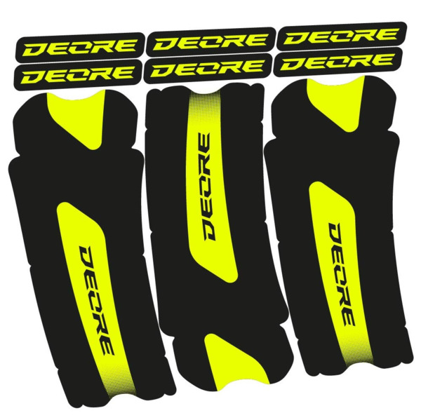 Shimano Deore Pegatinas en vinilo adhesivo Bielas (2)