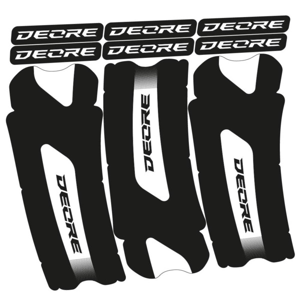 Shimano Deore Pegatinas en vinilo adhesivo Bielas (6)