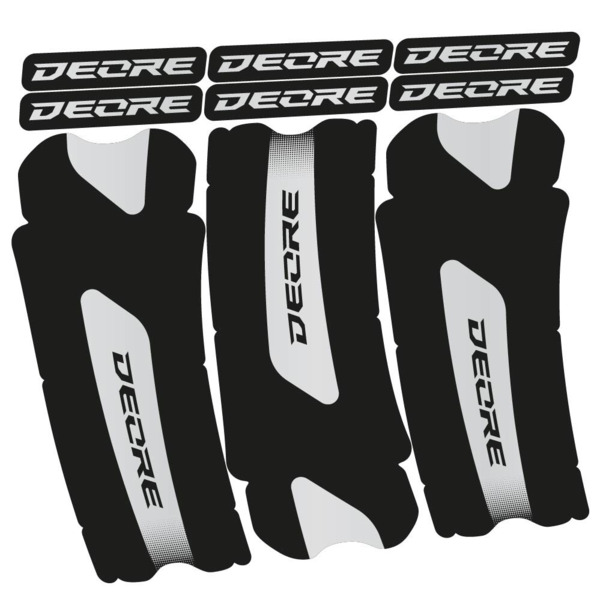 Shimano Deore Pegatinas en vinilo adhesivo Bielas (15)