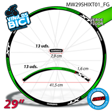 Shimano Deore XT 29" Vinilos
