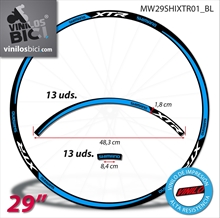 Shimano Deore XT 29" Vinilos