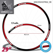 Shimano Deore XT 29" Vinilos