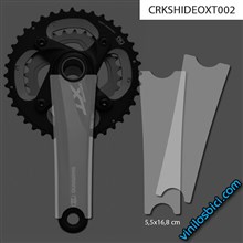 Shimano Deore XT vinilo grueso para bielas