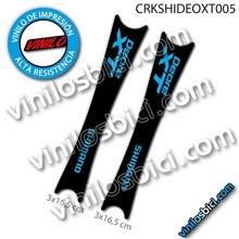 Shimano Deore XT vinilo para bielas