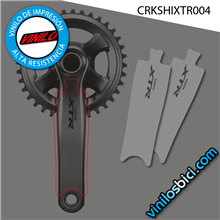 Shimano XTR vinilo para bielas