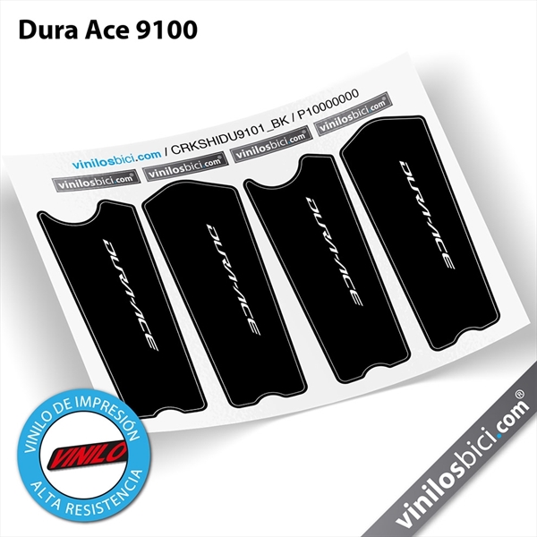 Shimano Dura-Ace 9100 pegatinas vinilo adhesivo para bielas