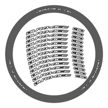 Shimano Dura-Ace C50 Carbon 2022 Pegatinas en vinilo adhesivo Llantas Carretera