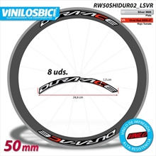 Shimano Dura-Ace pegatinas vinilo adhesivo llantas 50mm