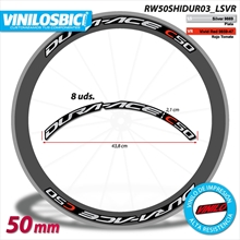 Shimano Dura-Ace pegatinas vinilo adhesivo llantas 50mm