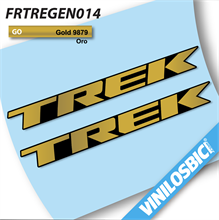 Trek pegatinas en adhesivo para cuadro