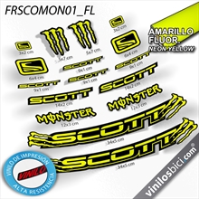 Scott Monster vinilos adhesivos para cuadro