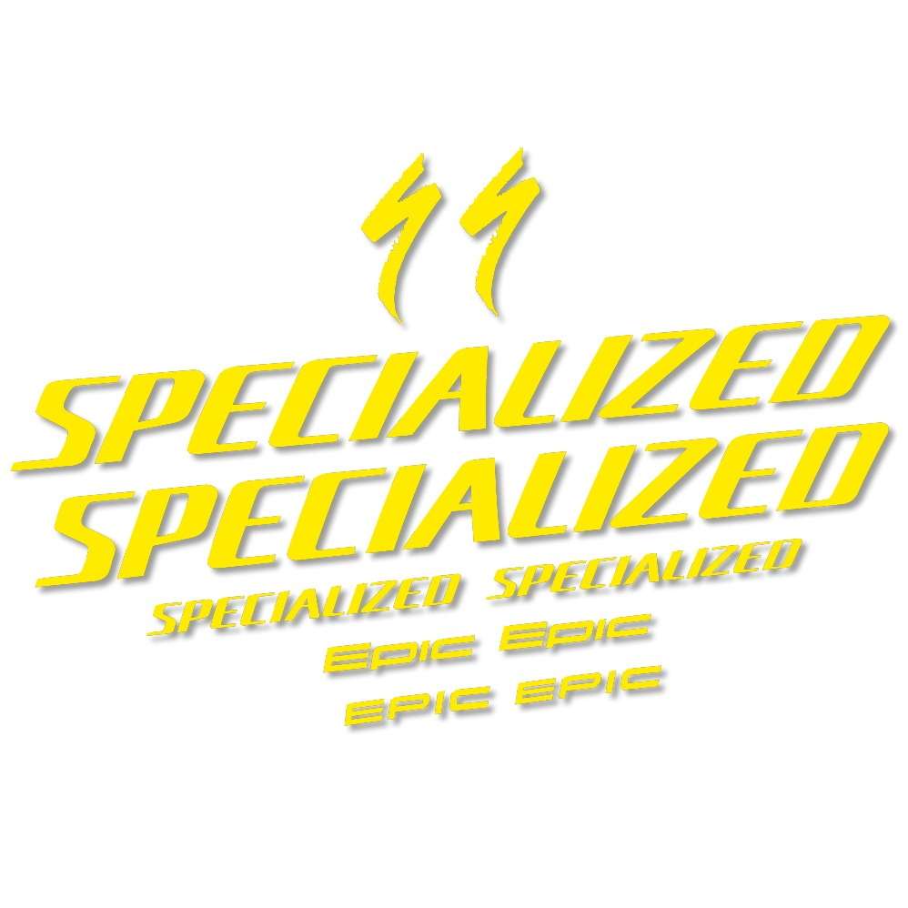 Specialized Epic Pegatinas en vinilo adhesivo Cuadro (3)