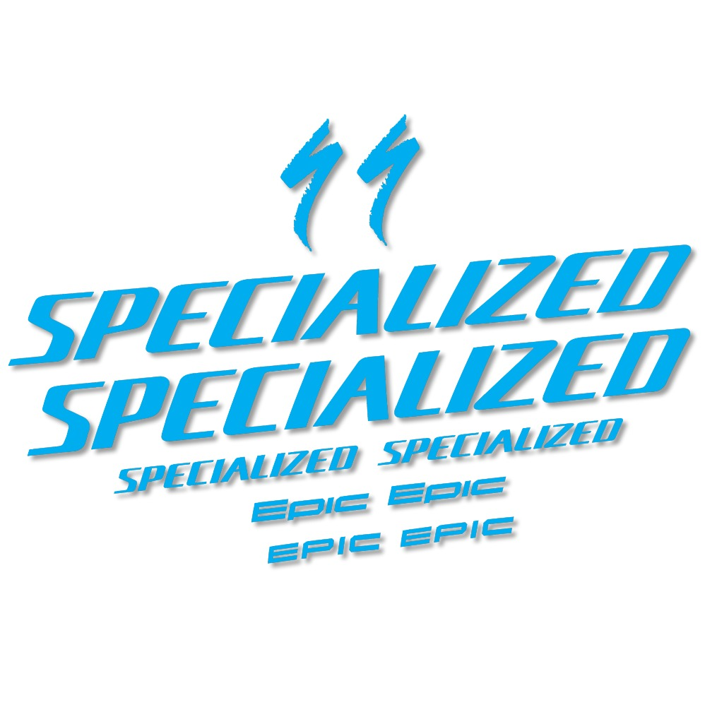 Specialized Epic Pegatinas en vinilo adhesivo Cuadro (4)