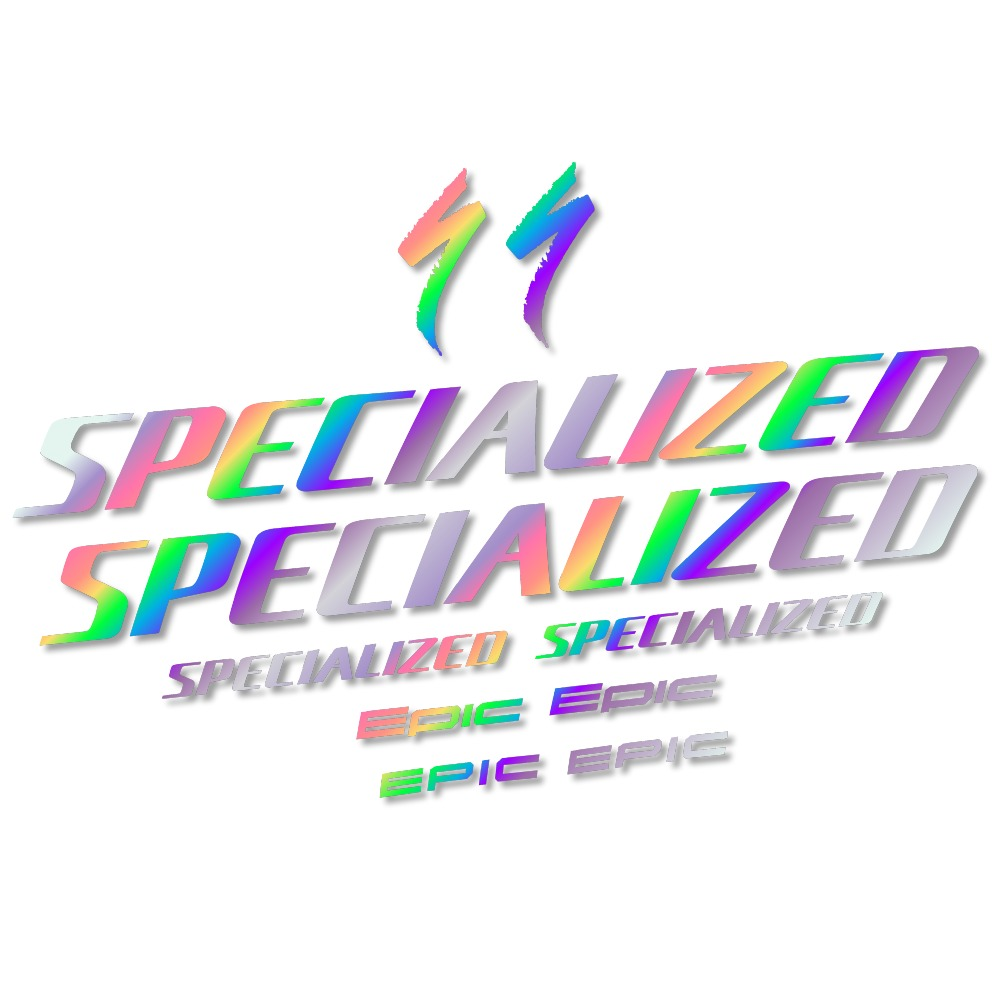 Specialized Epic Pegatinas en vinilo adhesivo Cuadro (8)