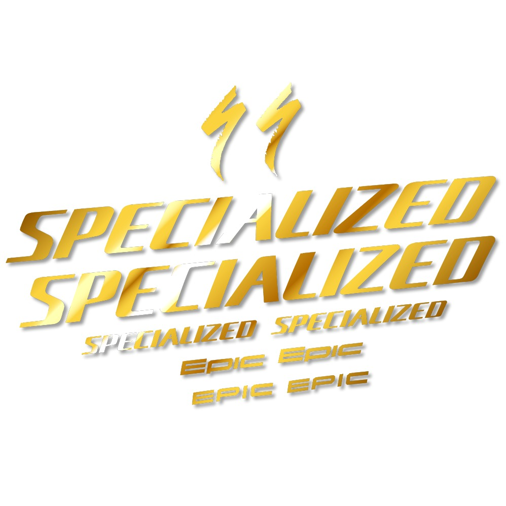 Specialized Epic Pegatinas en vinilo adhesivo Cuadro (14)