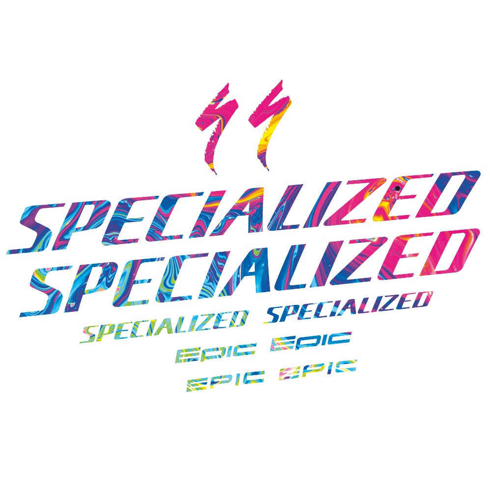 Specialized Epic Pegatinas en vinilo adhesivo Cuadro (17)