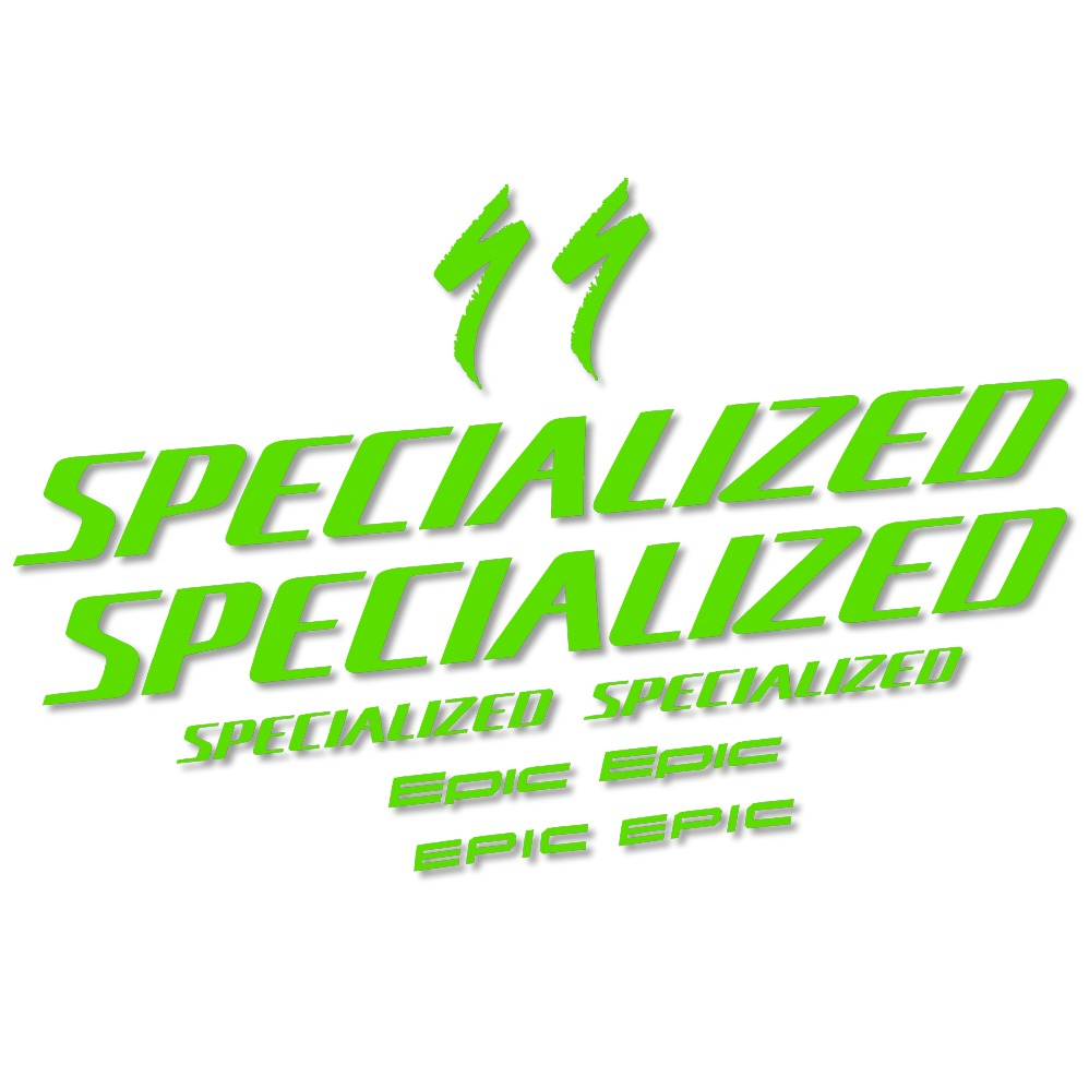 Specialized Epic Pegatinas en vinilo adhesivo Cuadro (24)