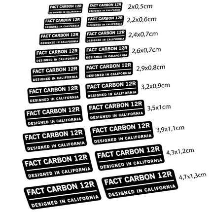 Pegatinas para Cuadro Specialized Fact Carbon 12R en vinilo adhesivo stickers graphics calcas adesivi autocollants