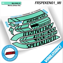 Pegatinas en vinilo adhesivo compatibles con Cuadro bici Specialized Kenevo