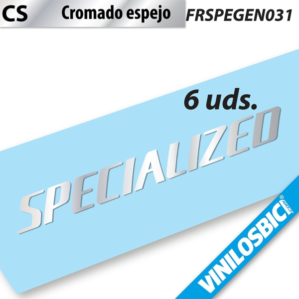 Specialized Pegatinas en vinilo adhesivo Cuadro (2)