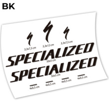 Pegatinas en vinilo adhesivo compatibles con cuadro Specialized