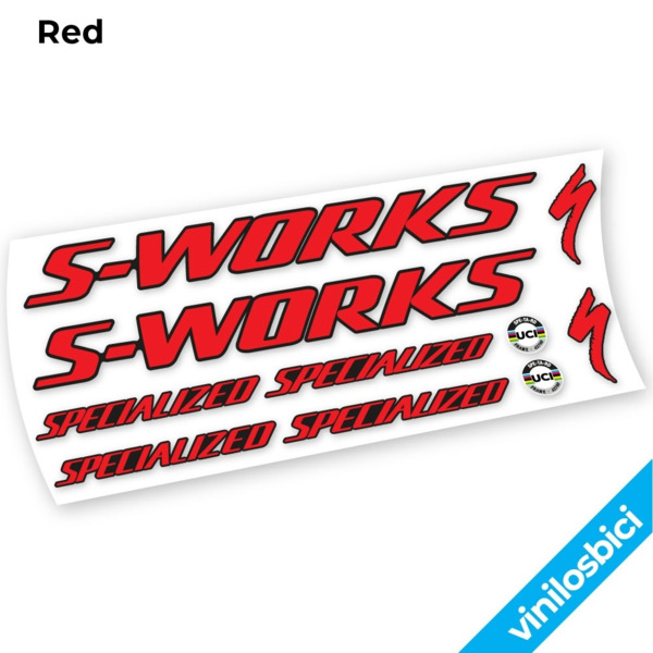 Specialized S-Works Tarmac SL7 2021 Pegatinas en vinilo adhesivo Cuadro (21)