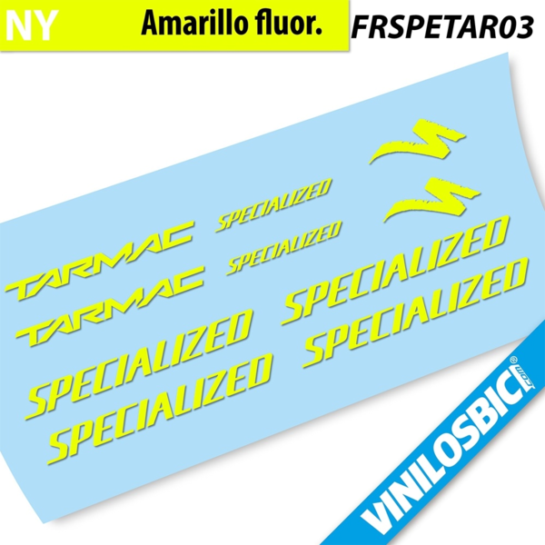 Specialized Tarmac Pegatinas en vinilo adhesivo Cuadro (6)