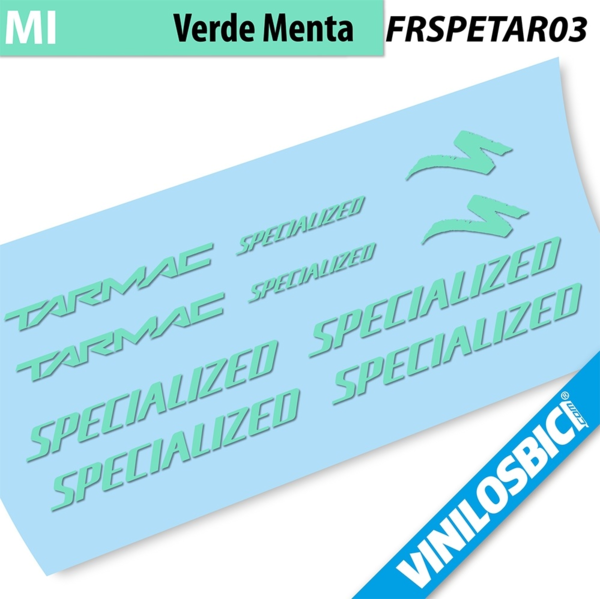 Specialized Tarmac Pegatinas en vinilo adhesivo Cuadro (9)