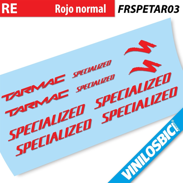 Specialized Tarmac Pegatinas en vinilo adhesivo Cuadro (11)