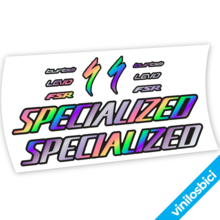 Pegatinas en vinilo adhesivo Compatibles con Cuadro Specialized Turbo Levo Comp 2021