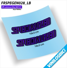 Pegatinas en vinilo adhesivo compatibles con cuadro bici Specialized