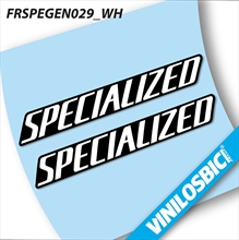 Pegatinas en vinilo adhesivo compatibles con cuadro bici Specialized