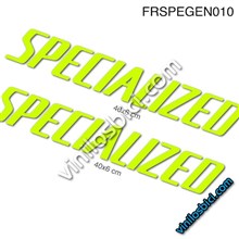 Pegatinas en vinilo adhesivo compatibles con cuadro Specialized