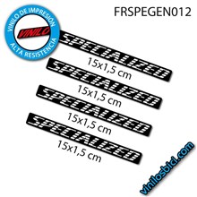 Pegatinas en vinilo adhesivo compatibles con cuadro de bici Specialized