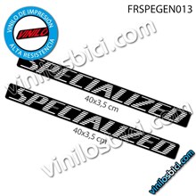 Pegatinas en vinilo adhesivo compatibles con cuadro de bici Specialized
