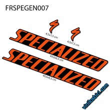 Pegatinas en vinilo adhesivo compatibles con cuadro Specialized
