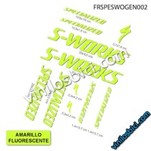 Pegatinas en vinilo adhesivo compatibles con cuadro Specialized