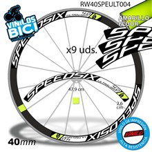 Speedsix 40mm Vinilos