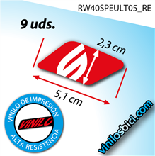 Speedsix 40mm Vinilos
