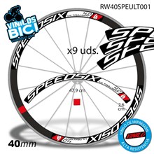 Speedsix 40mm Vinilos