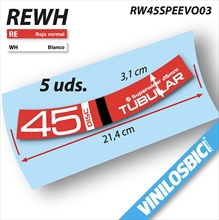 Speedsix Evo 45 Tubular, pegatinas vinilo adhesivo