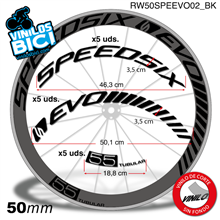 Speedsix Evo 55 Tubular vinilos