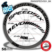 Speedsix Evo 50 Tubular vinilos
