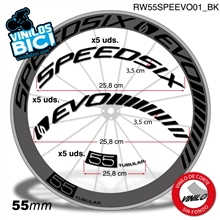 Speedsix Evo 55 Tubular vinilos