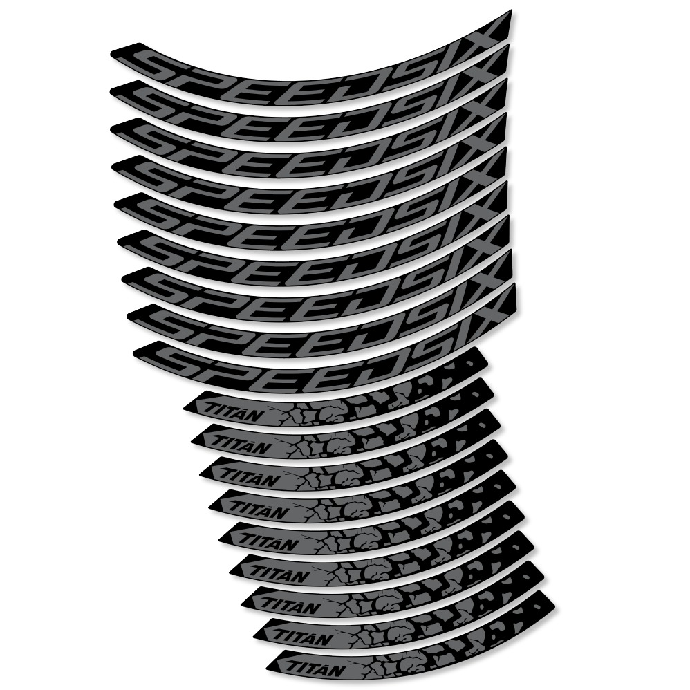 Speedsix Titan Pegatinas en vinilo adhesivo Llanta MTB (7)